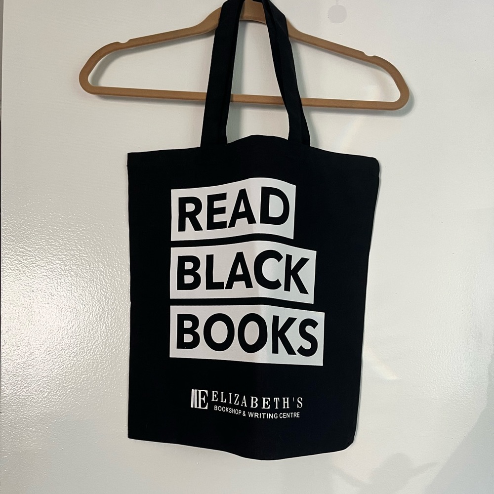 Read Black Books Tote Bag